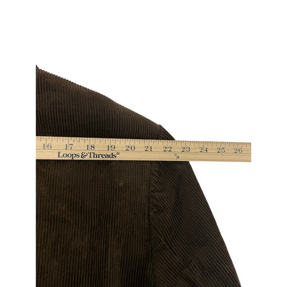 Johnny Bigg Chocolate Brown Corduroy Blazer Jacket Men Size 52 Retro Academia - Picture 6 of 7